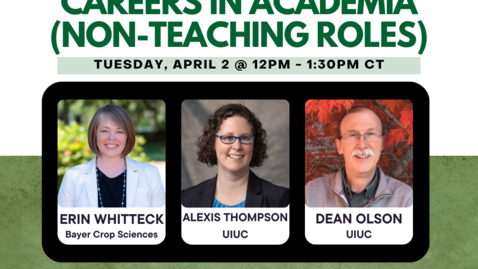 Thumbnail for Graduate Careers Exploration Week: Careers in Academia (non-teaching roles)