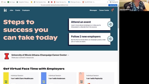 Thumbnail for Handshake Career Fair Registration Tutorial