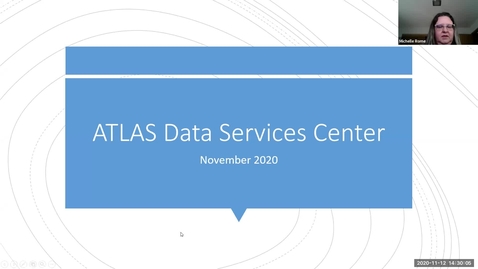 Thumbnail for Discovering &amp; Accessing Your Data - ATLAS DSC - Fall 2020 IT Pro Forum