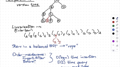 Thumbnail for Mar 12: More persistent data structures