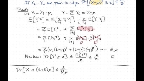 Thumbnail for entry 12. Tail inequalities