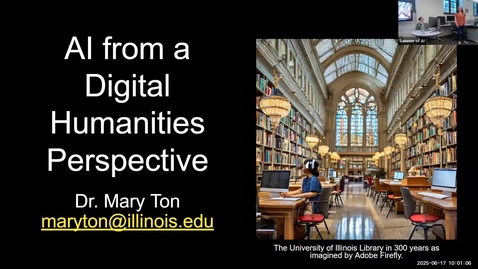 Thumbnail for AI from a Digital Humanities Perspective