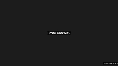 Thumbnail for Physics Colloquium - Dmitri Kharzeev 10/29/2025