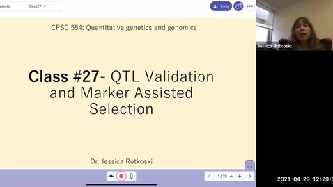 Thumbnail for entry Spring 2021-CPSC 554-Quant Genetics and Genomics-Section A