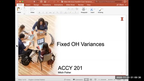 Thumbnail for Fixed OH Variances