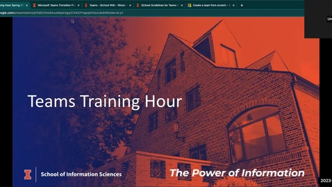 Thumbnail for Teams Training Hour