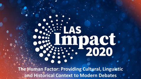 Thumbnail for The Human Factor: Providing Cultural, Linguistic and Historical Context to Modern Debates
