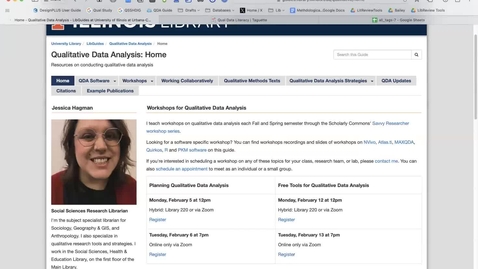 Thumbnail for SR - Free Tools for Qualitative Data Analysis