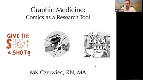 Thumbnail for Graphic Medicine: Comics as a Research Tool
