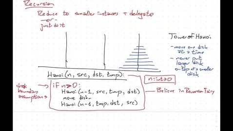Thumbnail for 1. Administrivia, recursion