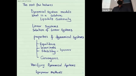 Thumbnail for ECE/CS 584 Dynamical system part 2: Equilibria and stability