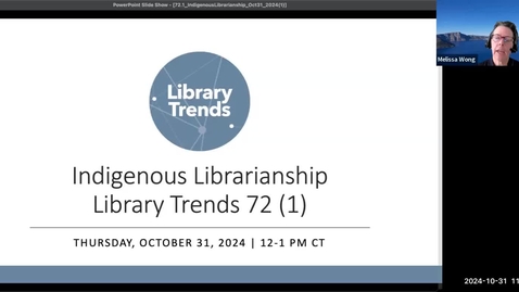 Thumbnail for Library Trends - Indigenous Librarianship
