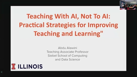Thumbnail for Teaching With AI, Not To AI 