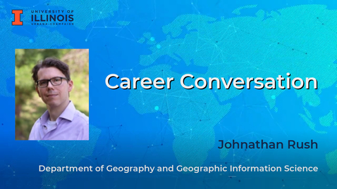 Thumbnail for entry Career Conversation: Johnathan Rush