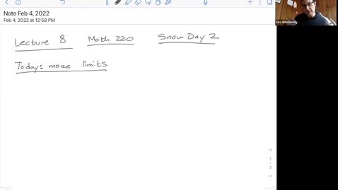 Thumbnail for Math 220 F 22 Lecture 8
