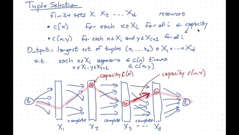 Thumbnail for 20. More applications of maximum flow