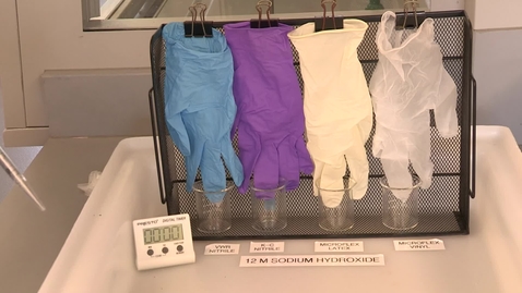 Thumbnail for Safety Activities - Gloves NaOH - 0 min