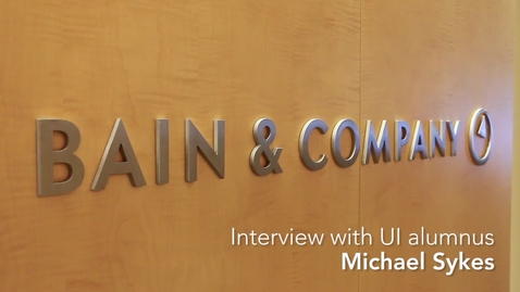 Thumbnail for Michael Sykes Interview- Bain &amp; Co