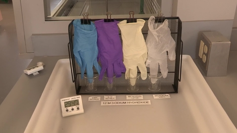 Thumbnail for Safety Activities - Gloves NaOH - 30 min