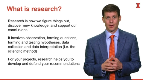 Thumbnail for Conducting Research