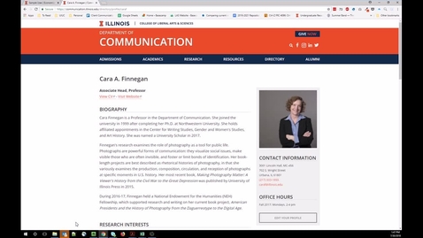 Thumbnail for Editing Profile Information in Experts.Illinois