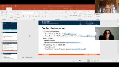 Thumbnail for CSL COVID-19 Town Hall