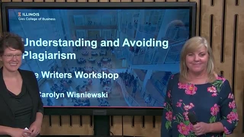 Thumbnail for Understanding and Avoiding Plagiarism Webinar