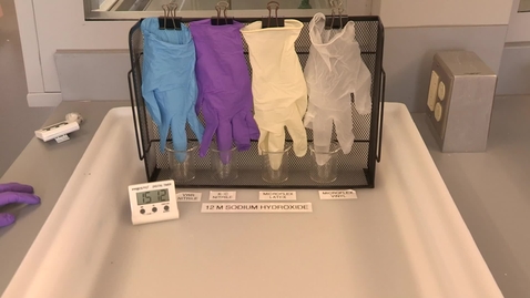 Thumbnail for Safety Activities - Gloves NaOH - 15 min