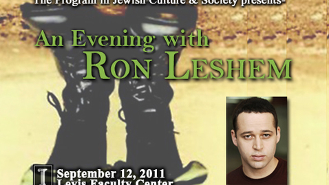 Thumbnail for An Evening With Ron Leshem