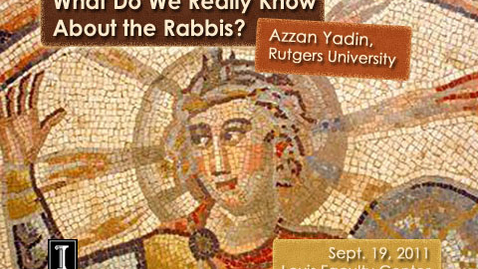 Thumbnail for What Do We Really Know About The Rabbis?