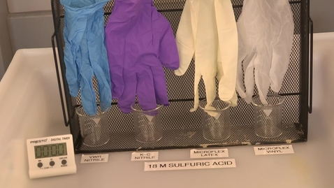 Thumbnail for Safety Activities - Gloves H2SO4 - 0 min