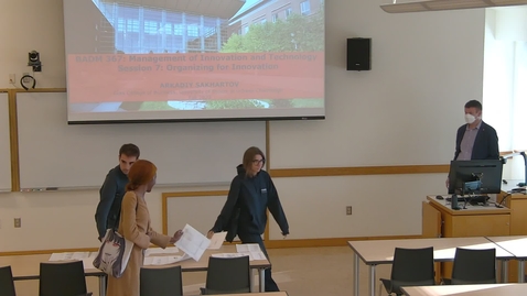 Thumbnail for Mgmt of Innov and Technology (BADM 367 SB) (TMGT 367 SB) Fall 2023