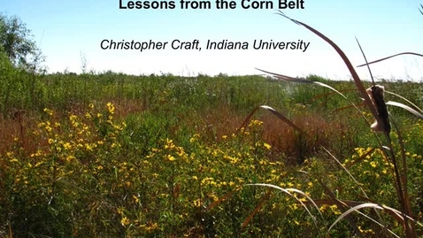 Thumbnail for NRES 2013 Spring Seminar Series - Christopher Craft