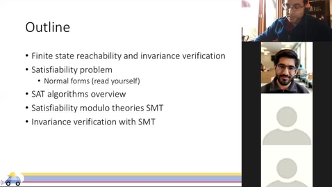 Thumbnail for Safety verification 3.1: Live lecture