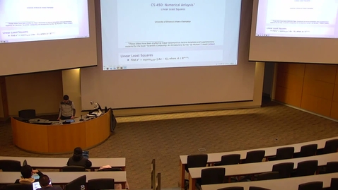 Thumbnail for Numerical Analysis (CS 450 B3) (CS 450 B4) Spring 2024