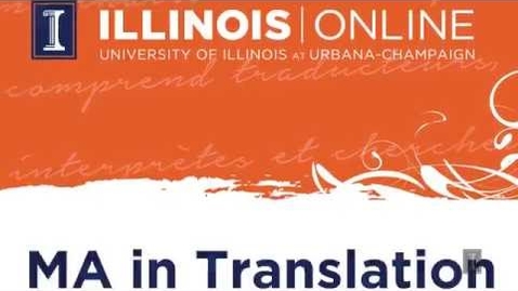 Thumbnail for Translation &amp; Interpreting Online MA Program