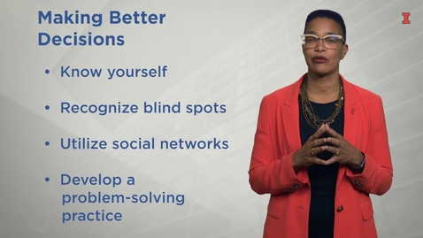 Thumbnail for Making Effective Decisions - Skill Development