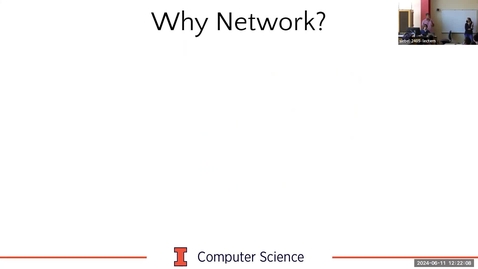 Thumbnail for Illinois Computer Science Lunch and Learn: Networking 101
