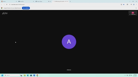 Thumbnail for Lecture 19, April 1 (via lecture capture)