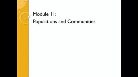 Thumbnail for NRES 102  Module 12: populations