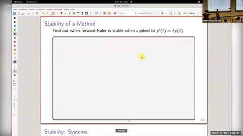 Thumbnail for CS450 Lecture 27 November 30 (via Zoom)