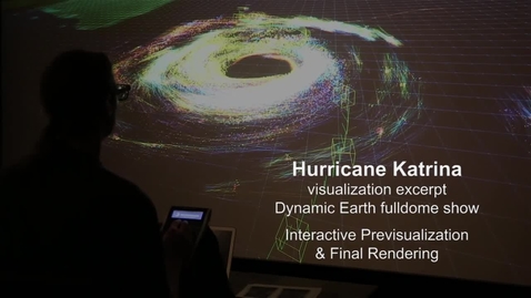 Thumbnail for Hurricane Katrina Interactive Previsualization &amp; Final Rendering