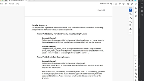 Thumbnail for Tutorial: Jupyter Notebook Assignment Part 2