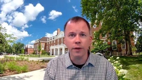 Thumbnail for Week 1 - Welcome to GS 101 for Fall 2020 - Dr. Daniel Turner, DGS Director