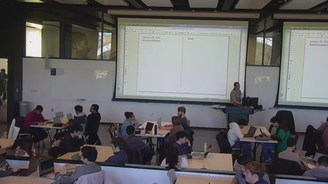 Thumbnail for Lecture 3, January 28 (via lecture capture)