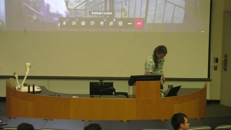 Thumbnail for Lecture 8 (September 19, via lecture capture)