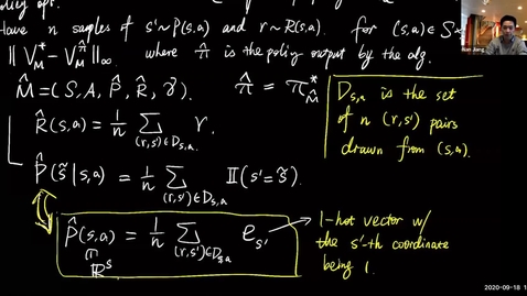 Thumbnail for CS 598 Stat RL (F20) 9/18