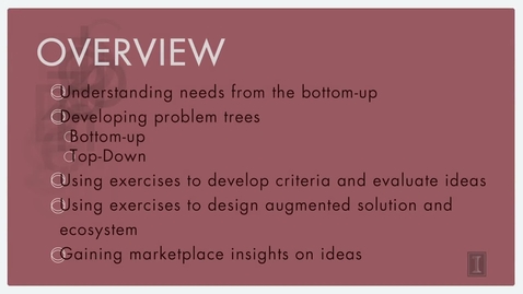 Thumbnail for entry Evaluating Solutions and Designing Ecosystems