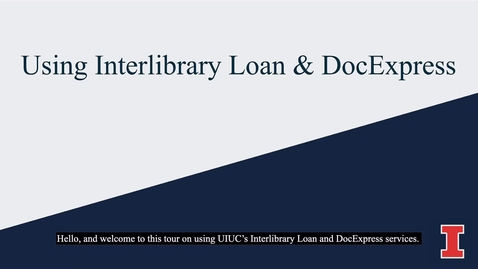 Thumbnail for entry How to Use Interlibrary Loan &amp; Document Delivery