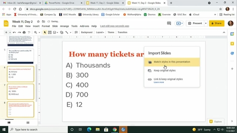 Thumbnail for F21 Stat 100: Week 11, Lecture 2